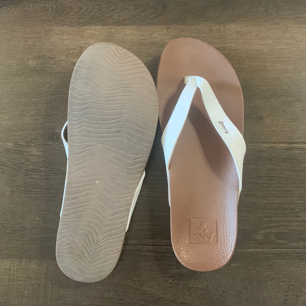 White Reef Sandals